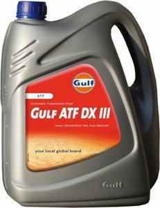 Transmissionsolja Automat Gulf ATF DX III, Universal