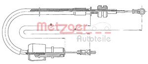 Gasvajer, OPEL CORSA B, CORSA B Skåp/halvkombi, 847060, 90411040