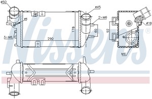 Intercooler, HYUNDAI i30, i30 Coupé, KIA CEE'D, CERATO KOUP III, PRO CEE'D, 282712B710, 282712B760