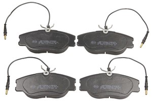 Bromsbeläggsats, Framaxel, CITROËN,FIAT,LANCIA,PEUGEOT, 425109, 425110, 425453, 9946016