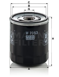 Oljefilter, CITROËN,DAF,DAIHATSU,FIAT,HYUNDAI,LADA,LANCIA,LDV,NISSAN,PEUGEOT,PIAGGIO,ROVER,TALBOT, 0192143, 1109 39, 1109 51, 1109 62, 1