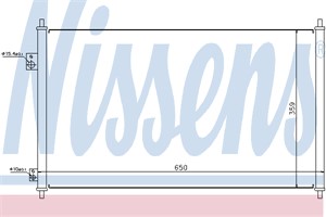 Kondensor, klimatanläggning, HONDA CIVIC Coupé VII, CIVIC Hatchback VII, CIVIC Sedan VII, CIVIC Sedan VIII, 80110-S5A-003, 80110S5AT01,