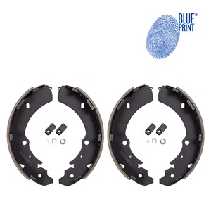 Bromsbackar, sats, Bakaxel, ISUZU D-MAX I, D-MAX Flak/chassi I, 8-97368254-0, 8-98018036-0