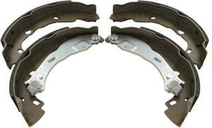 Bromsbackar, sats, Bakaxel, CITROËN C2, C2 ENTERPRISE, C3 I, C3 Pluriel, LANCIA YPSILON, PEUGEOT 1007, 0000077362365, 4241.L7, 77362365