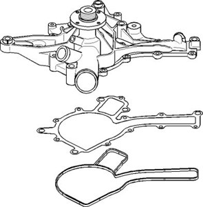 Vattenpump, MERCEDES-BENZ, 112 200 05 01, 112 200 12 01, 112 200 15 01, A112 200 05 01, A112 200 12 01, A112 200 15 01