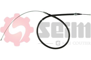 Vajer, parkeringsbroms, Höger bak, Vänster bak, SEAT,SKODA,VW, 6Q0609721F, 6Q0609721K, 6Q0609721L