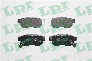Bromsbeläggsats, Bakaxel, HONDA CITY Sedan V, CIVIC Fastback VI, CIVIC Hatchback VI, CIVIC Sedan VI, JAZZ II, JAZZ III, JAZZ IV, 06430SA