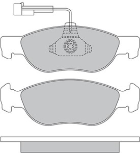 Bromsbeläggsats, Framaxel, ALFA ROMEO,FIAT,LANCIA, 77362186, 9947124, 9947630, 9948623, 9949048