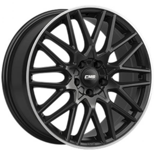 Cms C25 Gloss Black Polished Lip 7/17 4/100 ET45 B67.1