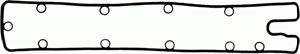 Packning, vippkåpa, Avgas-/utsläppssidan, Höger, CITROËN,FIAT,LANCIA,PEUGEOT, 0249.A5, 9463377580