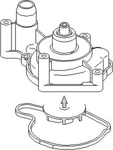 Vattenpump, AUDI A8 D3, Q7, VW TOUAREG, 079 121 014D