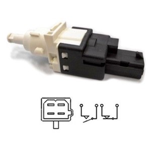 Bromsljuskontakt, ABARTH,ALFA ROMEO,CITROËN,FIAT,FORD,LANCIA,MASERATI,PEUGEOT, 1543231, 1565244, 453450, 46840510, 60669020, 60801906, 6