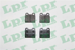 Bromsbeläggsats, Bakaxel, Framaxel, ALFA ROMEO,BMW,DAF,NSU,OPEL,PORSCHE,SAAB,TALBOT,VOLVO,VW, 0016837400, 0060712608, 0060714402, 006071