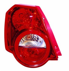 Baklykta, Vänster, CHEVROLET AVEO / KALOS Halvkombi, 95952066, 96650804