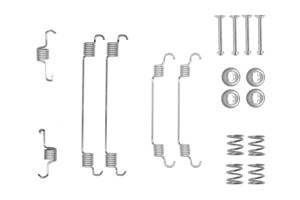 Tillbehörssats, bromsbackar, Bakaxel, CITROËN C1, C1 II, PEUGEOT 107, 108, SUZUKI SWIFT III, TOYOTA AYGO, YARIS, 049420D010, 4308 70