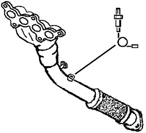 Avgasrör, Fram, FORD FOCUS I, FOCUS Sedan I, FOCUS Turnier I, 1109204, 1784184