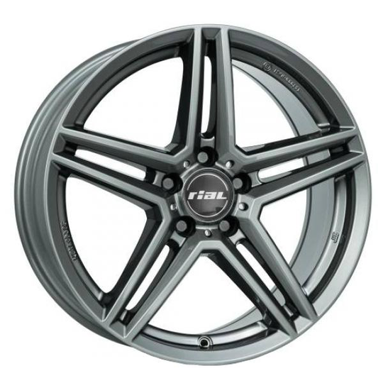 Rial M10x Metal Grey 8,5/19 5/112 ET38 B66.6