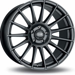 OZ Superturismo Dakar Matt Black Silver Lettering 8.5x20 5/112 ET20 B66.5