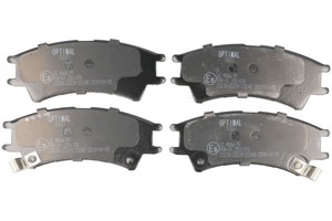Bromsbeläggsats, Framaxel, HYUNDAI ATOS, 5810102A00, 5810105A10