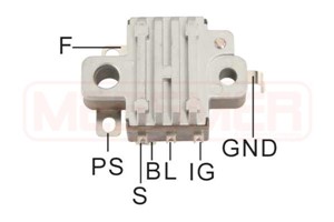 Generatorregulator, TOYOTA, 27000-64040