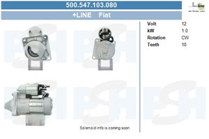 Startmotor, ABARTH,ALFA ROMEO,FIAT,LANCIA, 46816793, 46816973, 517723250, 51832950, 55193356