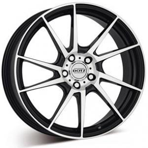 DOTZ Kendo Black Polished 7x16 5/114.3 ET48 B71.6
