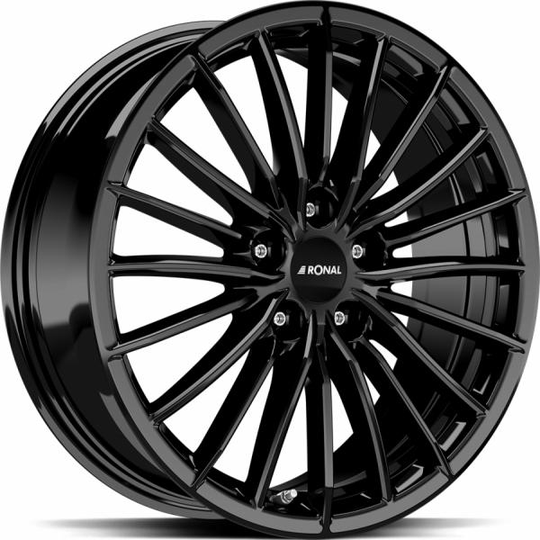 Ronal R68 Jet Black 8/18 5/108 ET40 B76