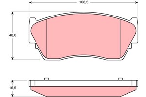 Bromsbeläggsats, Framaxel, NISSAN 100NX, SUNNY II, SUNNY III, SUNNY Hatchback III, SUNNY Liftback III, 41060-50Y91, 41060-62C90
