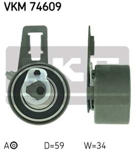 Spännrulle, kamrem, HYUNDAI TERRACAN, KIA BONGO Flak/chassi, CARNIVAL I, CARNIVAL II, CARNIVAL / GRAND CARNIVAL III, K2900, 0K88R-12-700