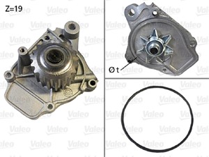 Vattenpump, HONDA,ROVER, 1610087705, 1610087706, 19200.PO1.003, 19200P01003, 19200-P01-003, 19200P01004, 19200-P01-004, 19200P1JE02, 192