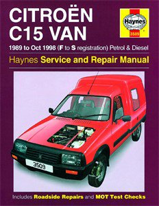 Haynes Reparationshandbok, Citroën C15 Van Petrol & Diesel, Universal