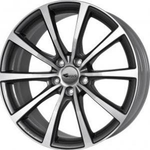 Brock B32 Titanium Polished 10.5x20 5/112 ET18 B66.6