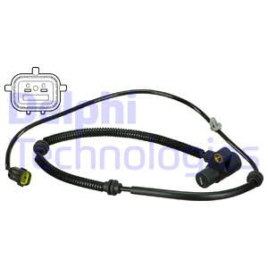 ABS-givare, Sensor, hjulvarvtal, Framaxel, Vänster, KIA RIO Halvkombi, RIO Sedan, 95670-FD000