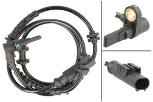 ABS-givare, Sensor, hjulvarvtal, Framaxel, FIAT PANDA, PANDA Skåp/halvkombi, 0051718056, 51718056