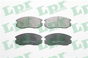 Bromsbeläggsats, Framaxel, DAIHATSU,MITSUBISHI,PROTON, MB699464, MB699473, MB699474, MB928816, MB928817, MR389507, MR389508