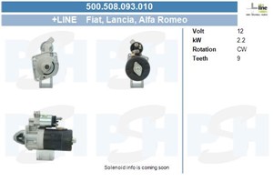 Startmotor, ALFA ROMEO 145, 146, FIAT TEMPRA, TEMPRA S.W., LANCIA DEDRA, 7642261, 76422610, 7680619
