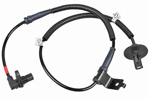 ABS-givare, Sensor, hjulvarvtal, Framaxel, Höger, HYUNDAI SANTA FÉ II, 95671-2B100