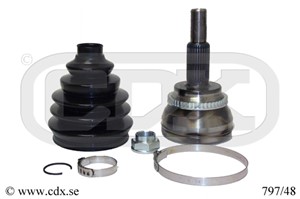Drivknut, På hjulsidan, TOYOTA AVENSIS, AVENSIS Kombi, AVENSIS Sedan, COROLLA Verso, 4341005320, 4341005321, 4342005371, 4342005372, 434