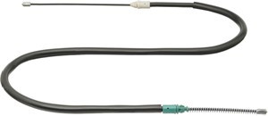 Vajer, parkeringsbroms, Höger bak, Vänster bak, RENAULT MEGANE I, MEGANE Classic I, 7700 424 472