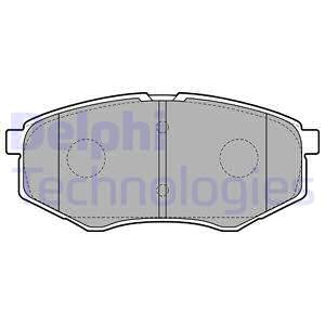 Bromsbeläggsats, Framaxel, HYUNDAI ix20, SONATA VI, KIA SOUL II, 58101-1KA00, 58101-2SA00, 581013SA25, 58101-3SA25, 581013SA26, 58101-3S