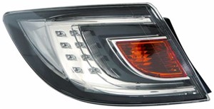 Baklykta, Vänster, MAZDA 6 Hatchback, 6 Sedan, GS1F-51-160G