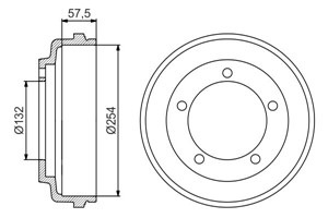 Bromstrumma, Bakaxel, FORD TRANSIT Buss, TRANSIT Flak/chassi, TRANSIT Skåp, TRANSIT TOURNEO Buss, 1C1W1126AE, 4146930, 4540218, IC1W1126
