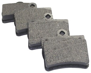 Bromsbeläggsats, Bakaxel, CHRYSLER,MERCEDES-BENZ, 0024207120, 0024207420, 0034202720, 0044201720, 0044209120, 5126300AA, 5139902AA, A002