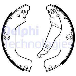 Bromsbackar, sats, Bakaxel, CHEVROLET CRUZE, CRUZE Halvkombi, CRUZE Station Wagon, 13304927, 13381403