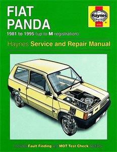 Haynes Reparationshandbok, Fiat Panda, Universal