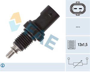 Sensor, kylvätsketemperatur, Bränsleledning, Cylindriskt huvud