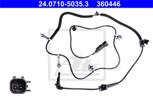 ABS-givare, Sensor, hjulvarvtal, Bakaxel höger, CHEVROLET,OPEL,VAUXHALL, 12 47 247, 12 47 499, 12 47 835, 22785576, 22868983, 22868987,