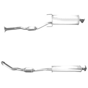 Katalysator, Bak, TOYOTA RAV 4 III, 1741026400