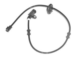 ABS-givare, Sensor, hjulvarvtal, Bakaxel, Bakaxel vänster, Vänster, MERCEDES-BENZ, 202 540 27 17, A 202 540 27 17