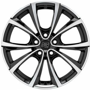 MSW 27T Gloss Black 8.5x18 5/114.3 ET40 B64.1